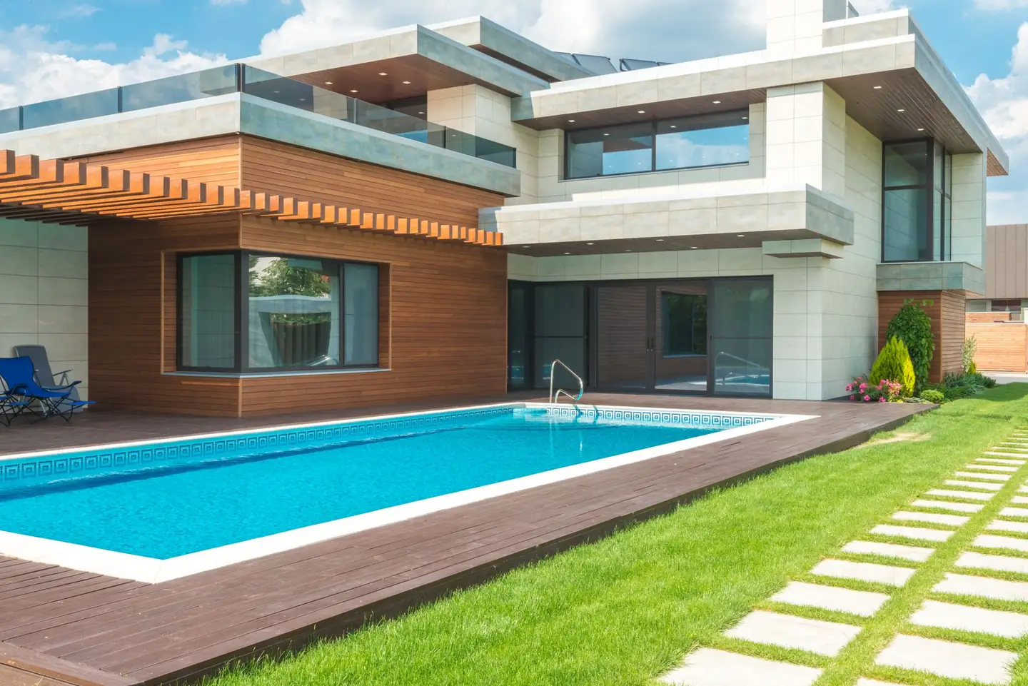 Swimming pool built in Cremorne Junction, NSW